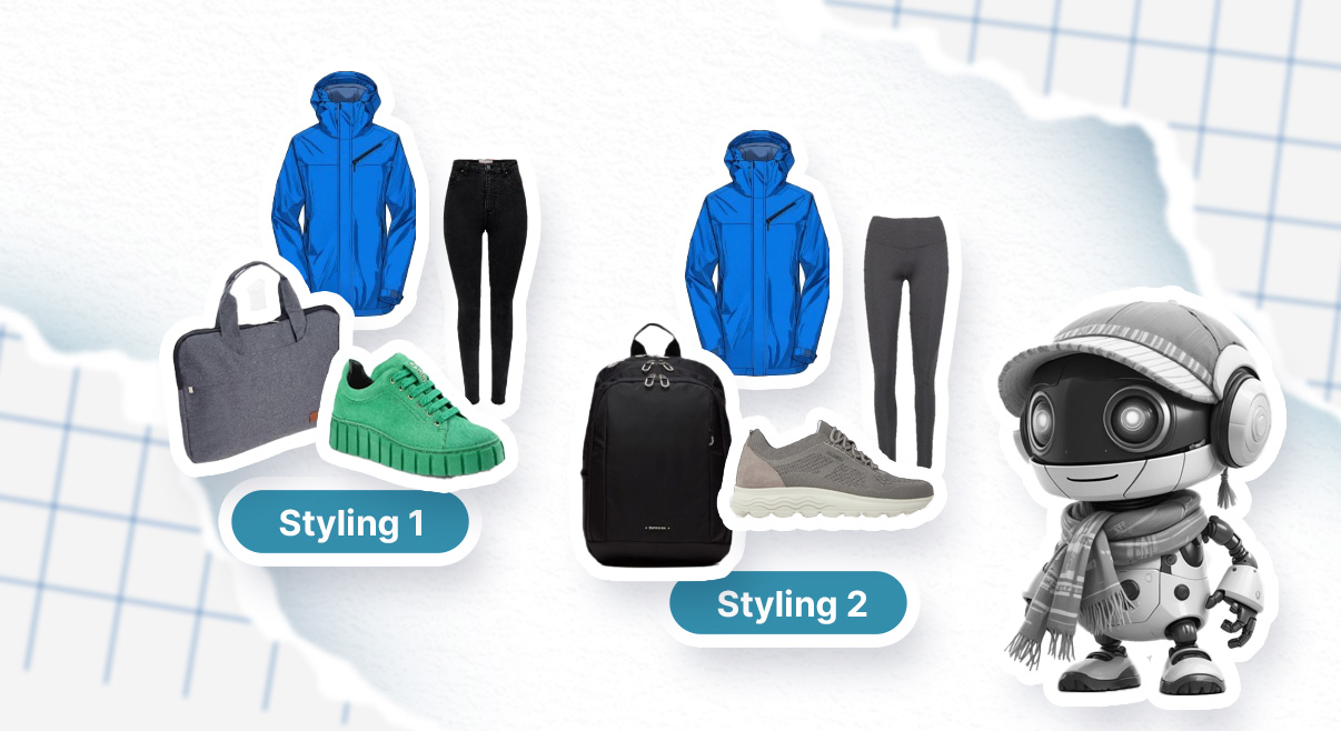 stylistic matching of clothes using SilkAI